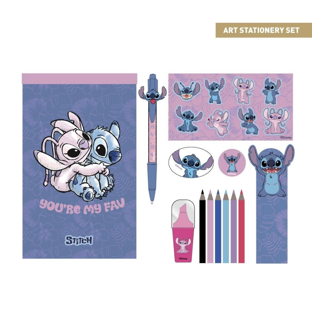 Disney Stitch Schreibwarenset