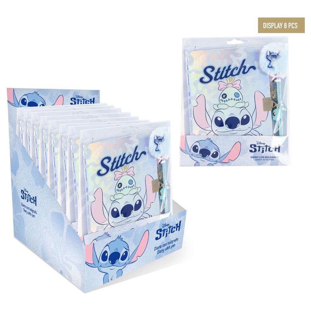 Disney Stitch Diary + pen