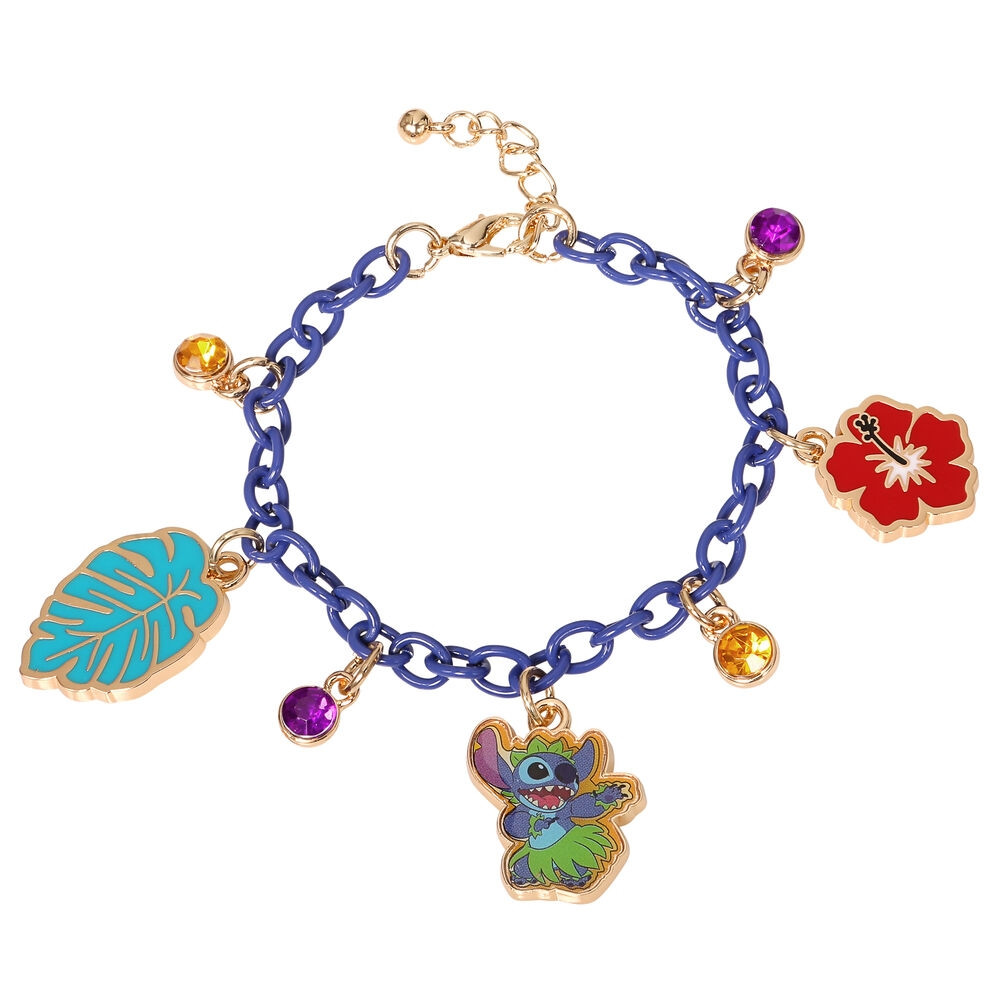 Pulseira com pingente do Stitch da Disney