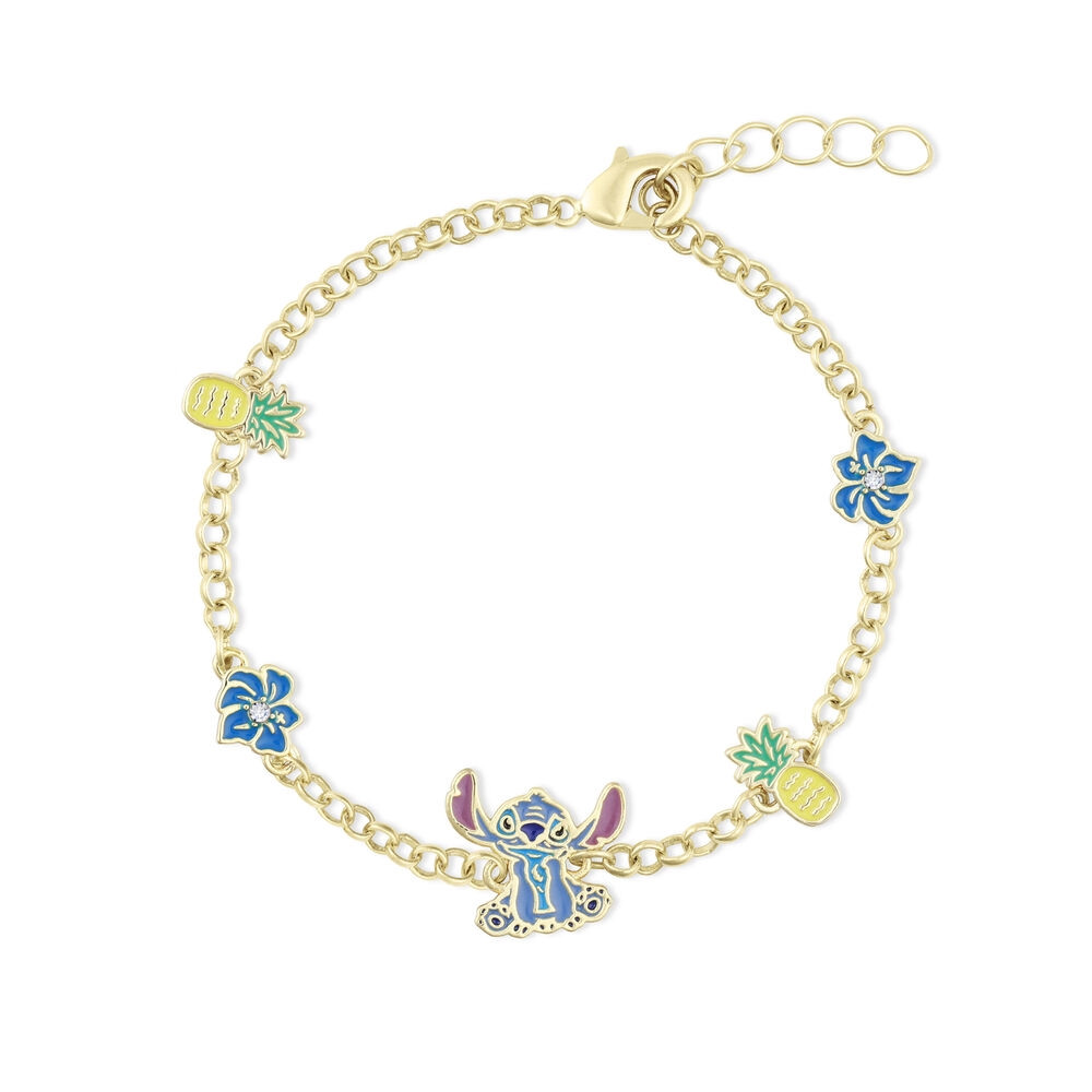 Bracciale Disney Stitch argento