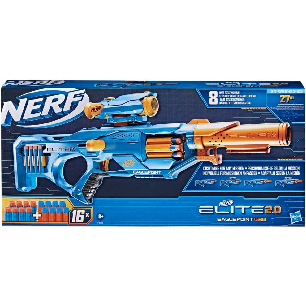 Nerf Elite 2.0 Eaglepoint RD-8 Launcher