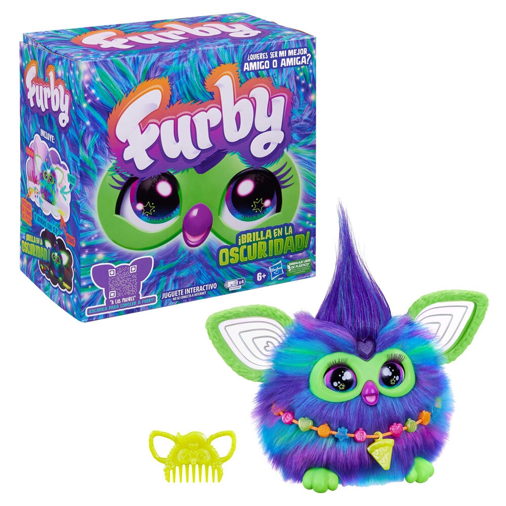 Poupée interactive Furby Aurora espagnole