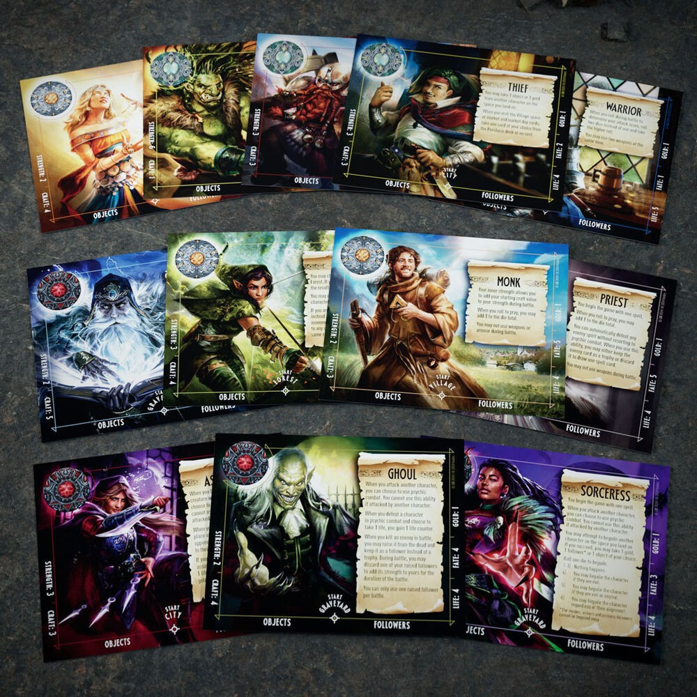 Spanisches Talisman-Brettspiel