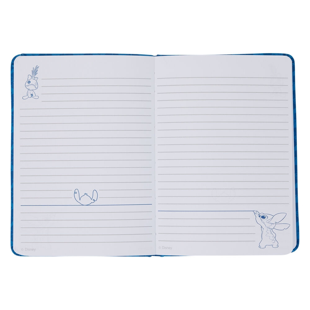 Loungefly Disney Stitch Holiday notebook