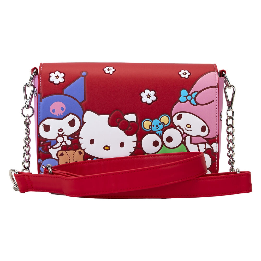 Bolsa de ombro Loungefly Hello Kitty e Amigos