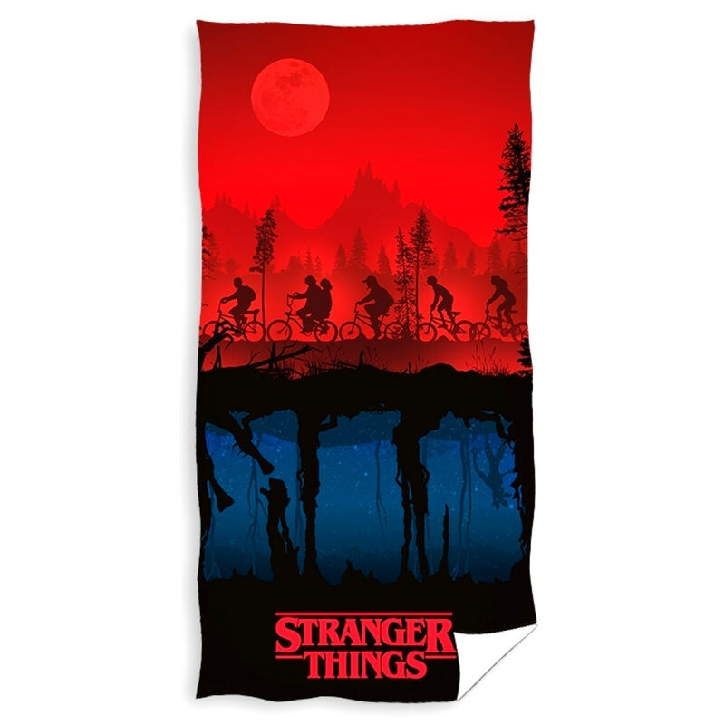 Stranger Things microvezel strandhanddoek