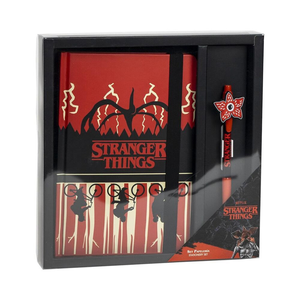 Ensemble de papeterie Stranger Things