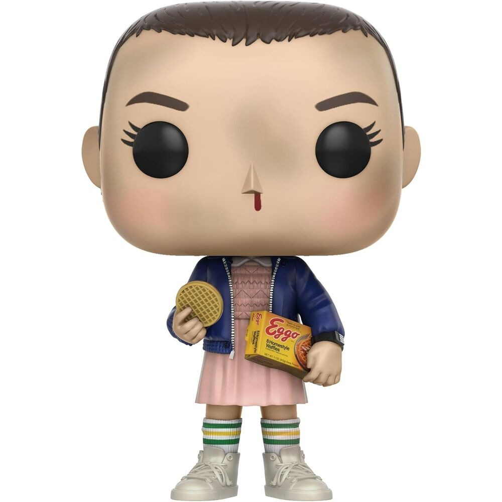 POP figure Stranger Things Eleven with Eggos