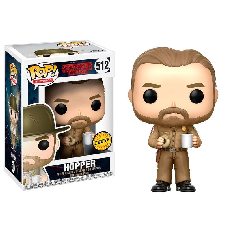 POP-figuur Stranger Things Hopper Chase