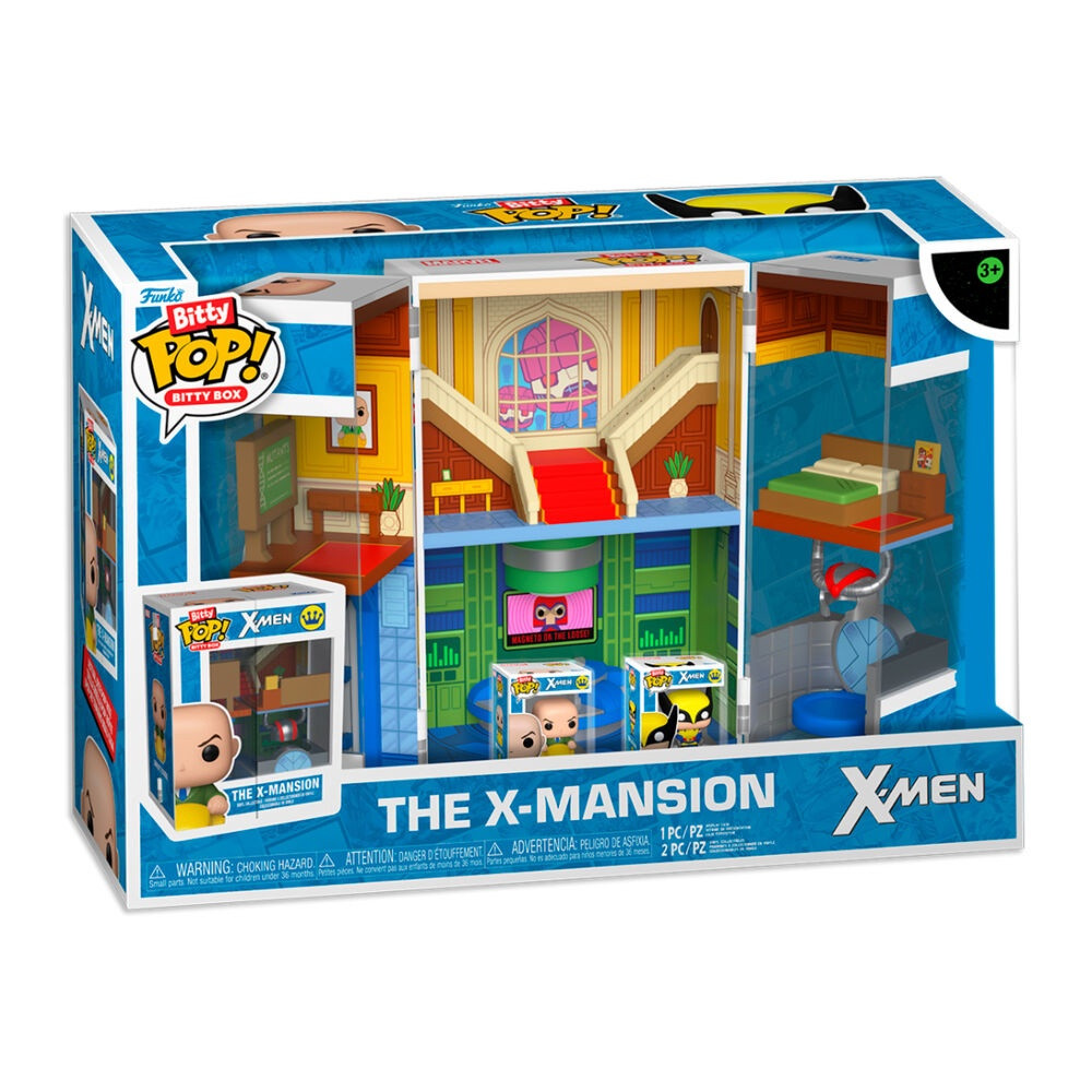 Boneco Bitty Boxes Marvel X-Men A Mansão X