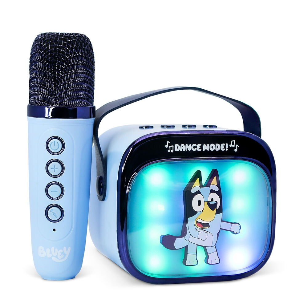 Bluey LED karaokespeaker en microfoon