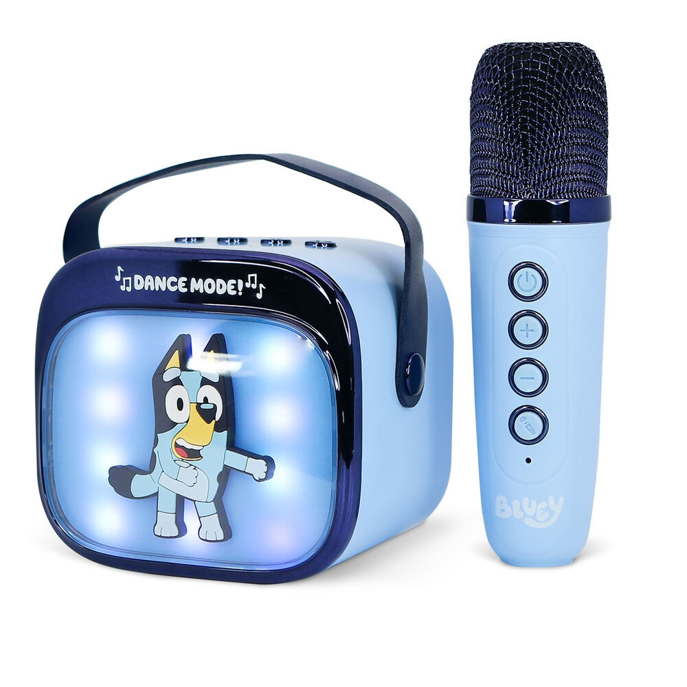 Bluey LED karaokespeaker en microfoon