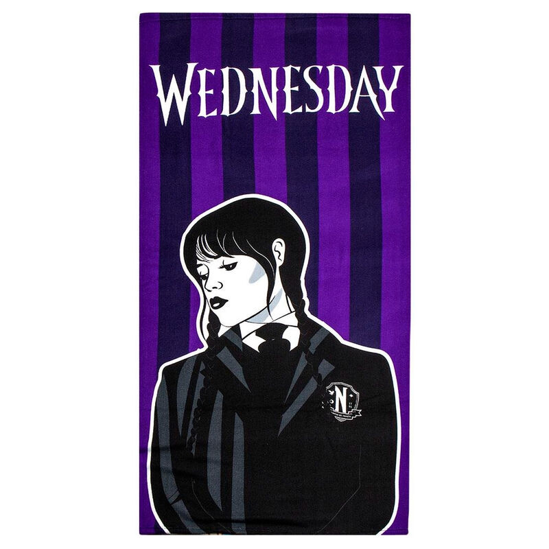 Wednesday microfibre beach towel
