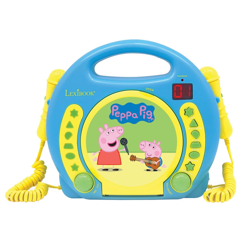 Peppa Pig CD-Player mit Mikrofonen