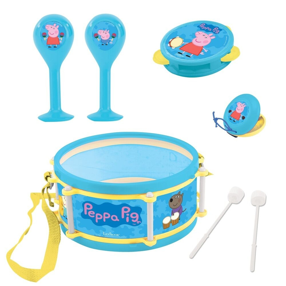 Ensemble musical Peppa Pig de 7 instruments