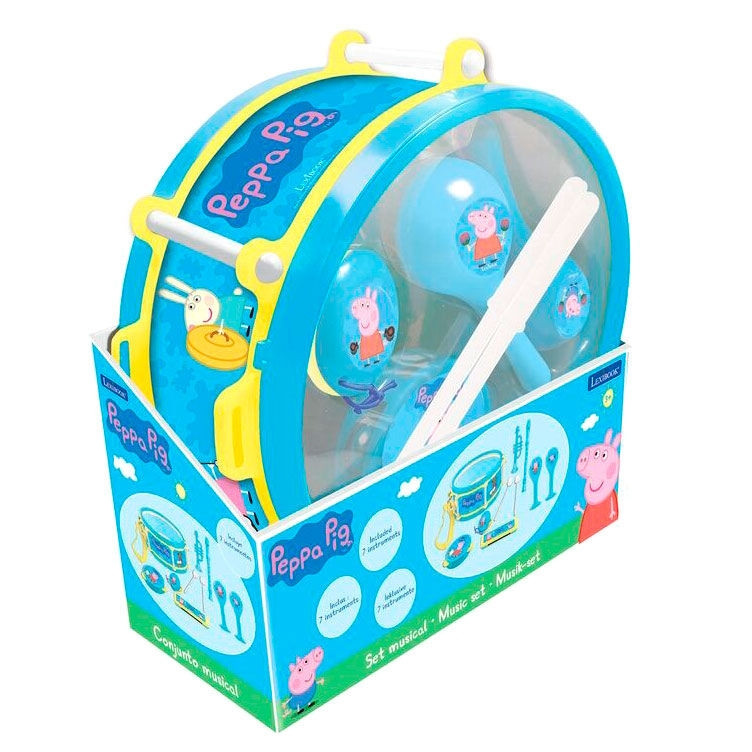 Ensemble musical Peppa Pig de 7 instruments