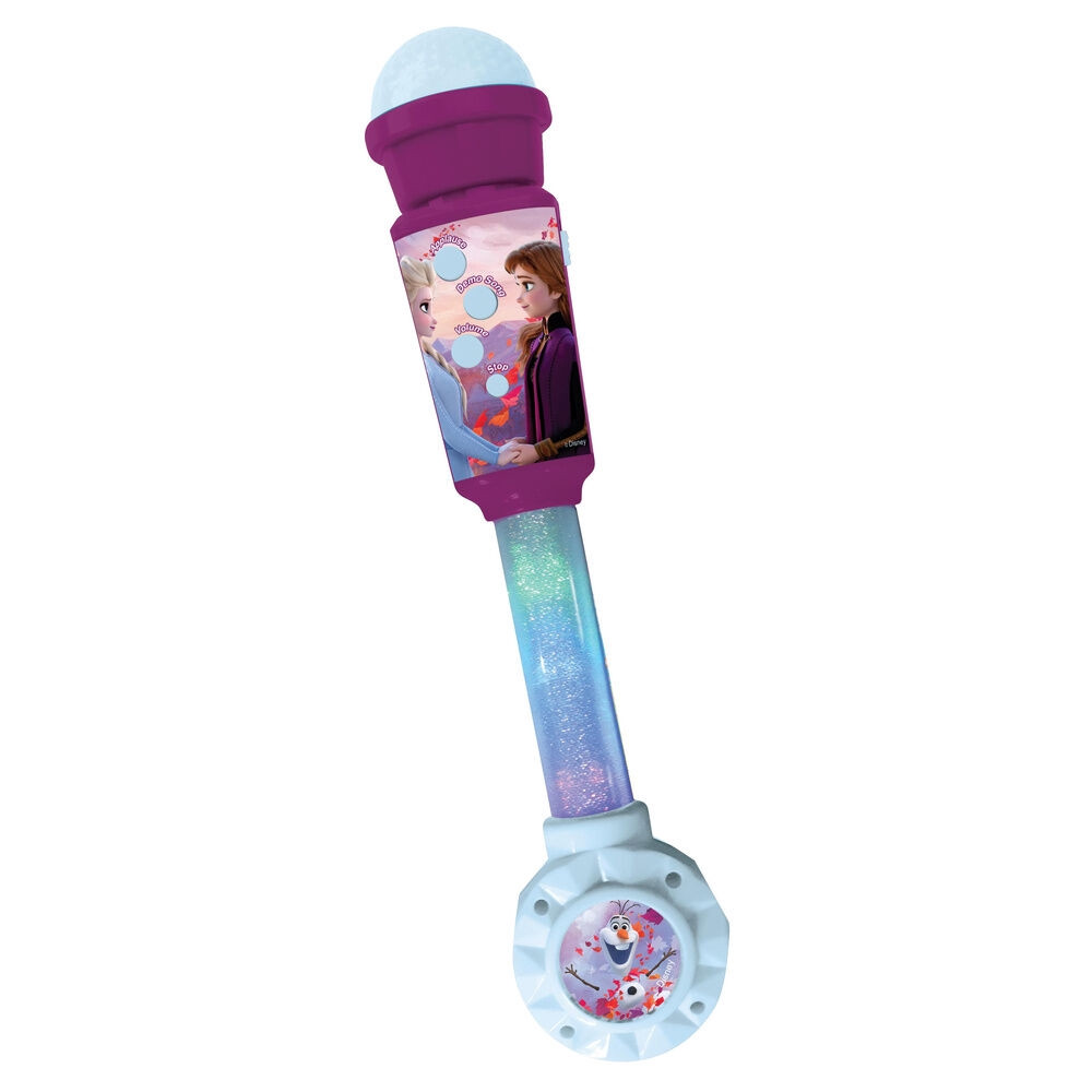 Microfone iluminado do Frozen da Disney