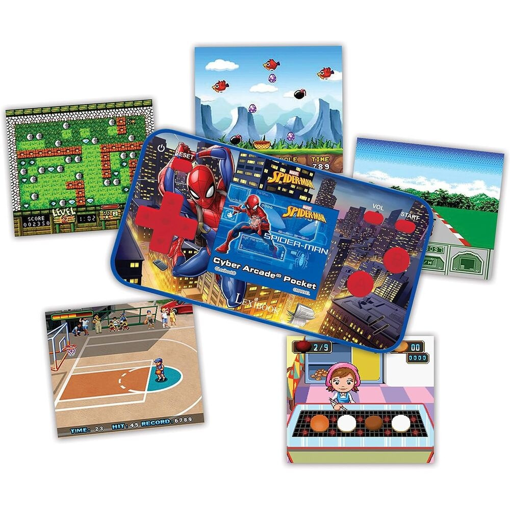 Console tascabile Marvel Spiderman Cyber ​​Arcade