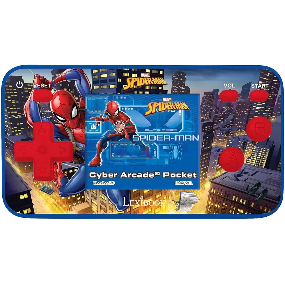 Console de bolso Marvel Spiderman Cyber ​​Arcade