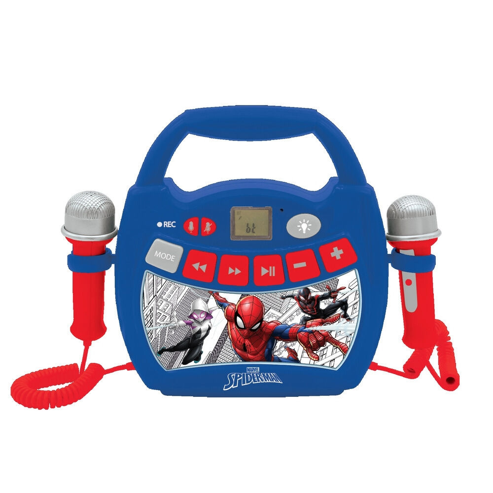 Marvel Spiderman Bluetooth karaoke-luidspreker