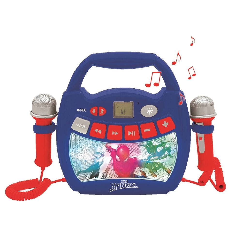 Enceinte karaoké Bluetooth Marvel Spiderman