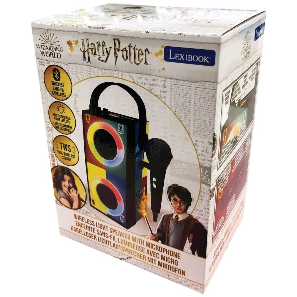 Caixa de som portátil Bluetooth do Harry Potter com microfone.
