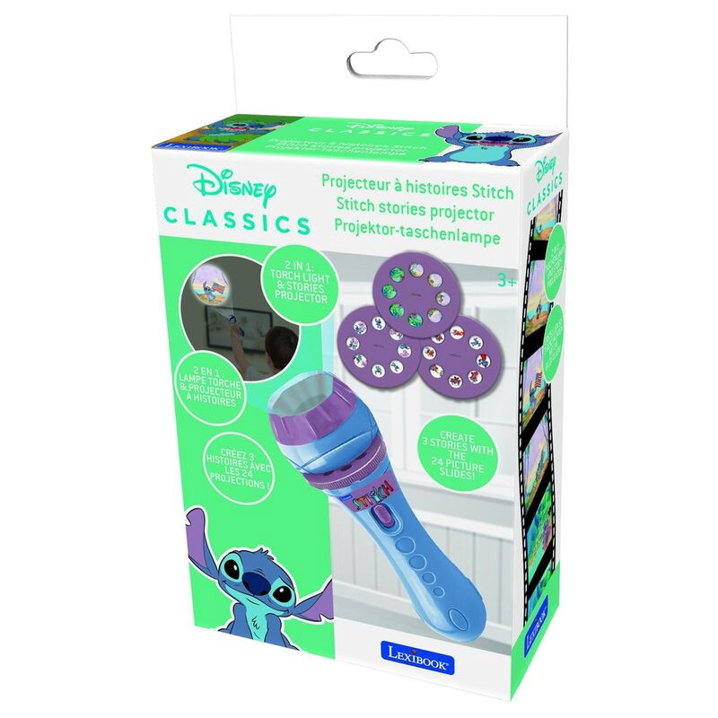 Linterna de proyector Disney Stitch