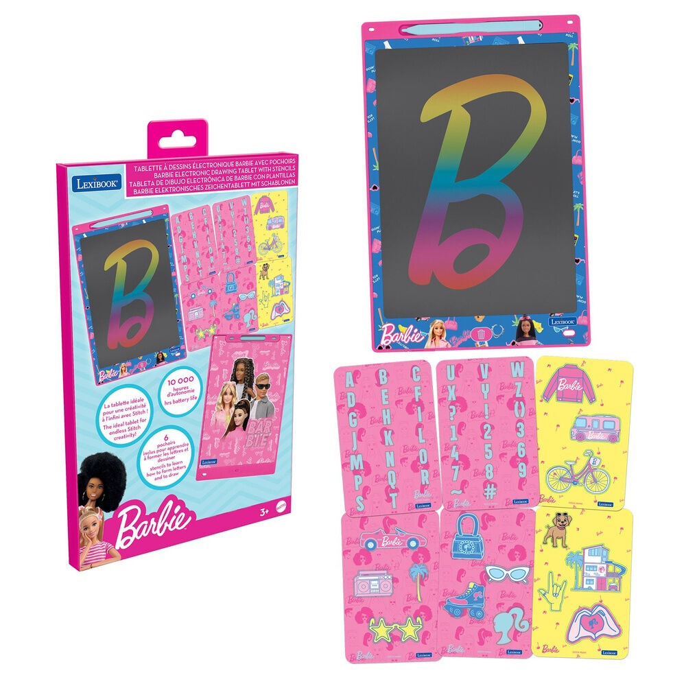 Tablette à encre électronique Barbie