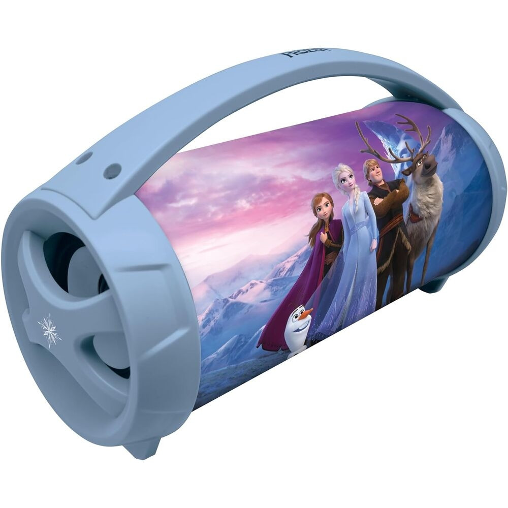 Caixa de som Disney Frozen com microfone Bluetooth
