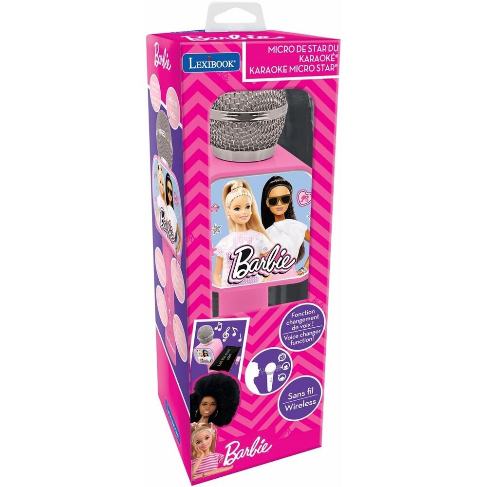 Microphone de karaoké Barbie