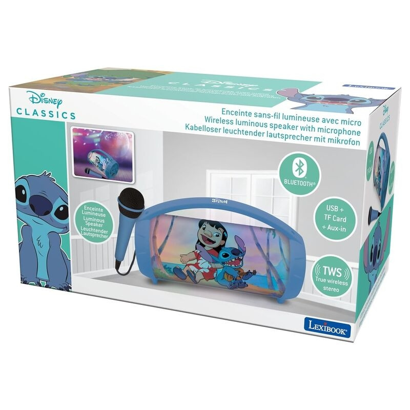 Disney Stitch Bluetooth-luidspreker met microfoon