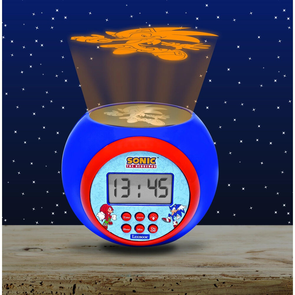 Sonic the Hedgehog Projector Wekker