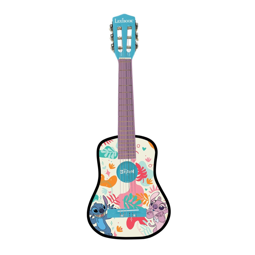 Drevená gitara Disney Stitch