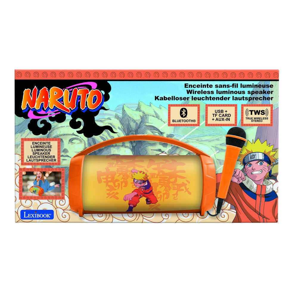 Naruto Illuminated Bluetooth Speaker + Microphone