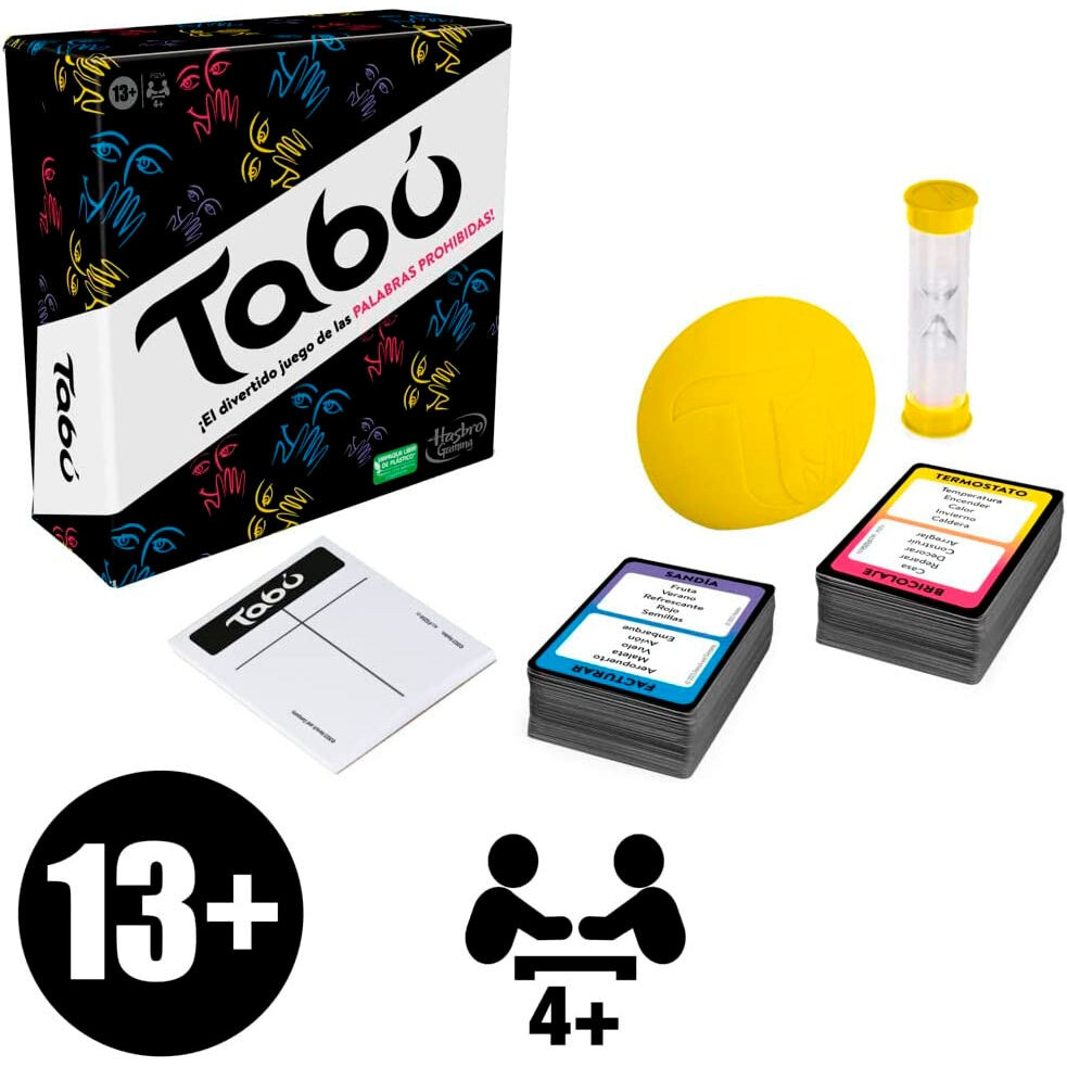 Jogo de tabuleiro Tabu espanhol