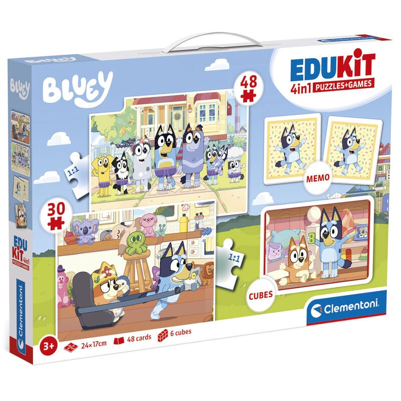Bluey Edukit 4 v 1