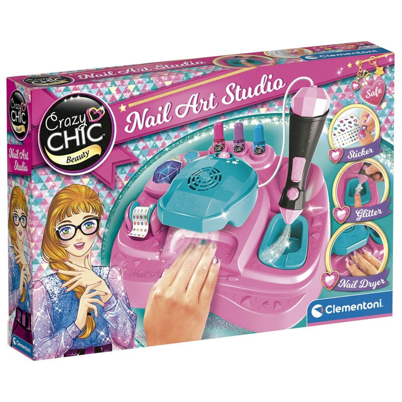 Hra Crazy Chic Nail Art Studio