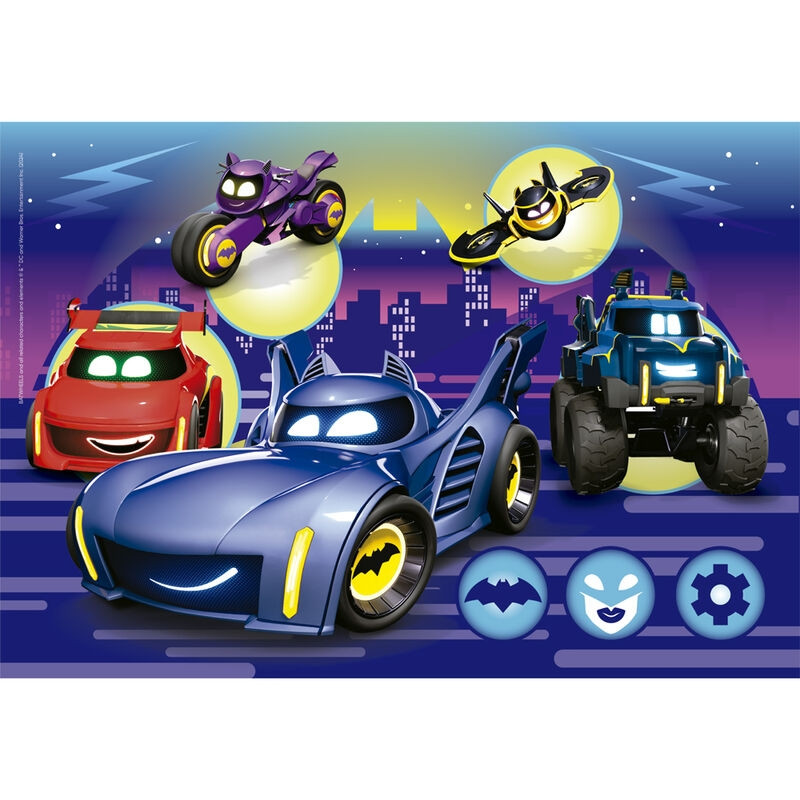 Puzzle Batwheels DC Comics 2x60 pièces