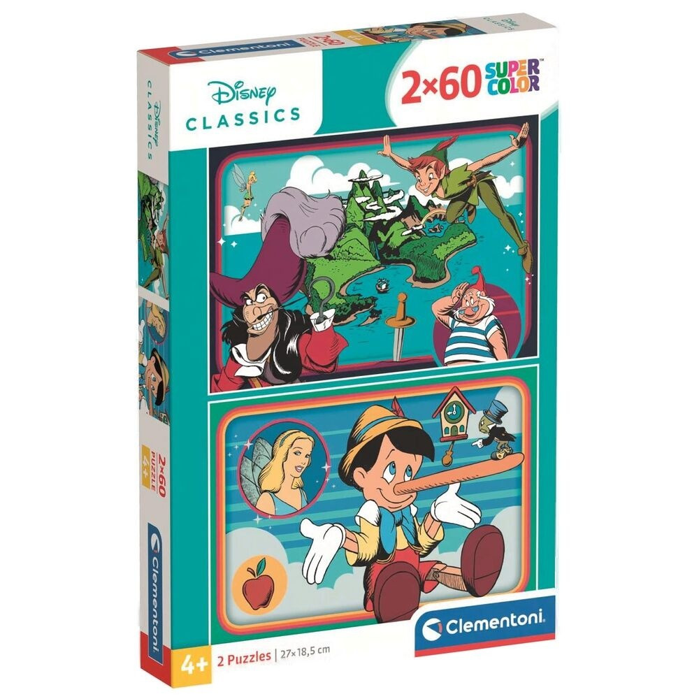 Puzzle classico Disney 2x60 pezzi
