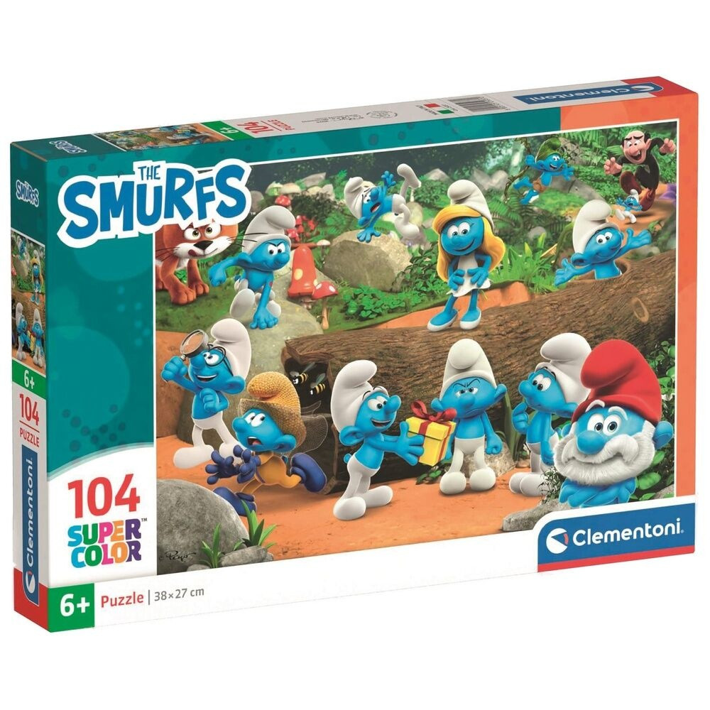 Puzzle dei Puffi 104 pezzi