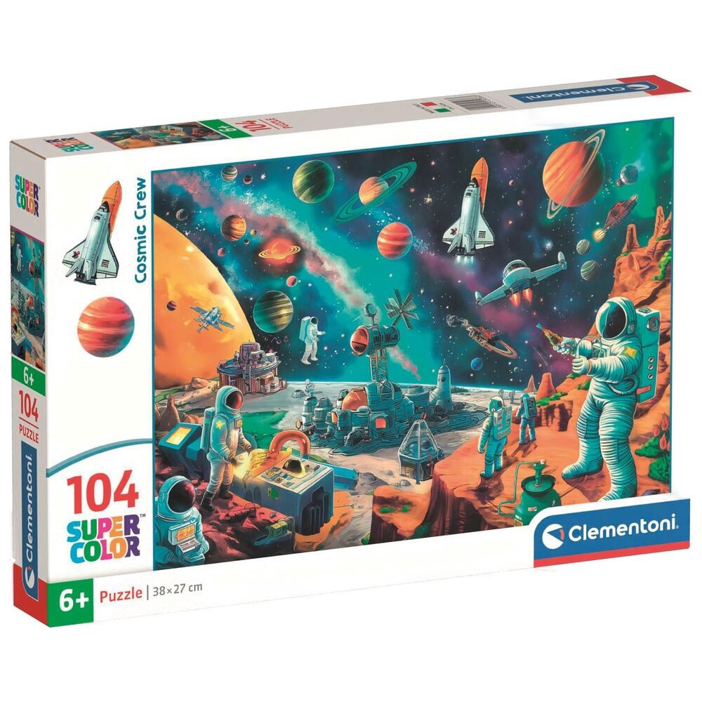 Quebra-cabeça Cosmic Crew com 104 peças