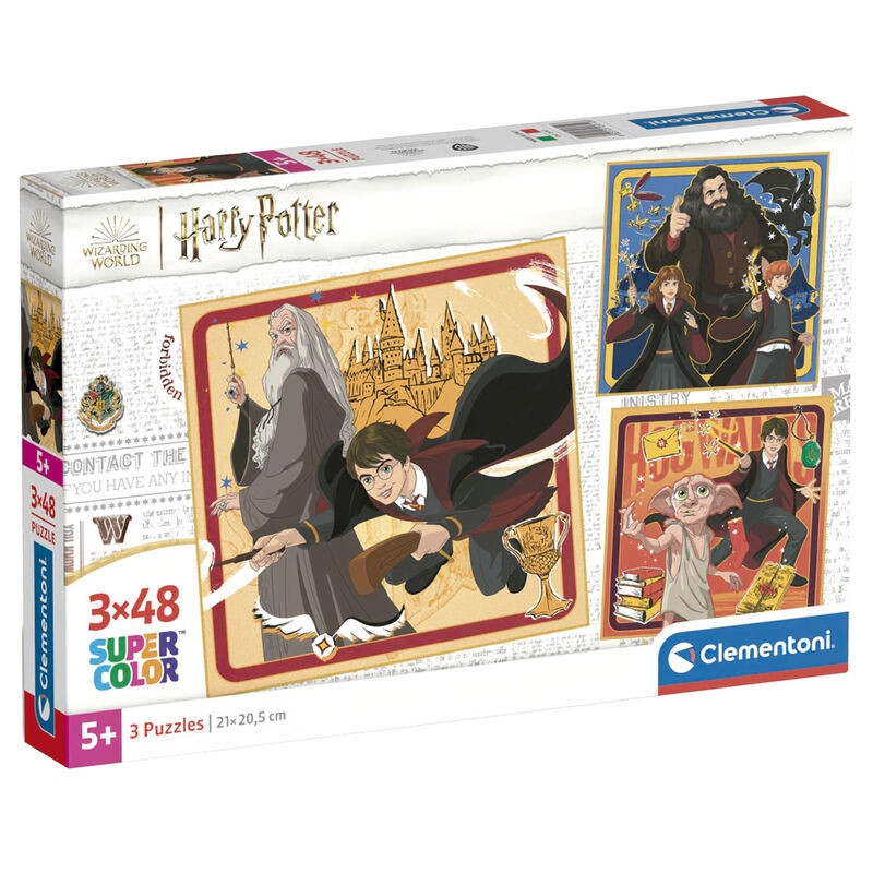 Puzzle Harry Potter 3x48 elementów
