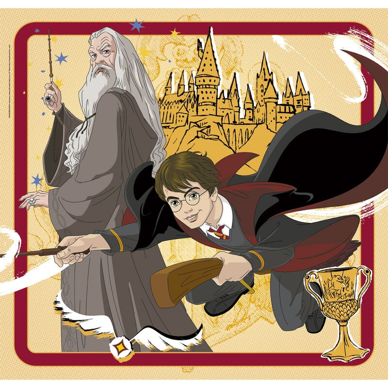 Puzzle Harry Potter 3x48 pièces