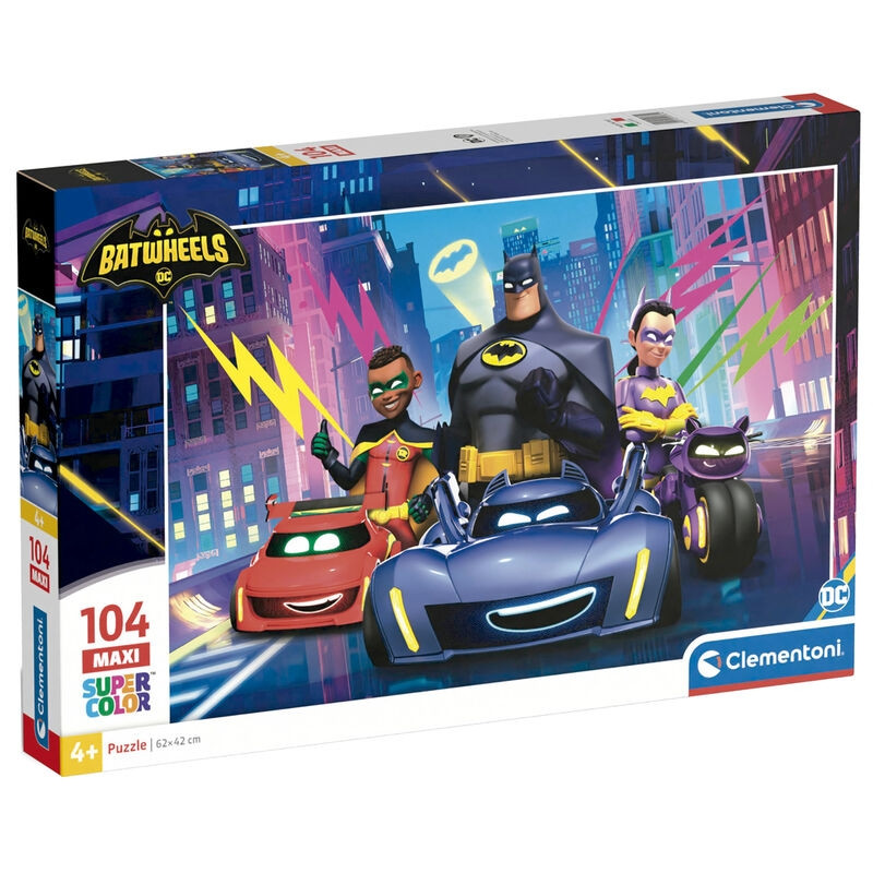 DC Comics Batwheels maxi puzzle 104 elementy