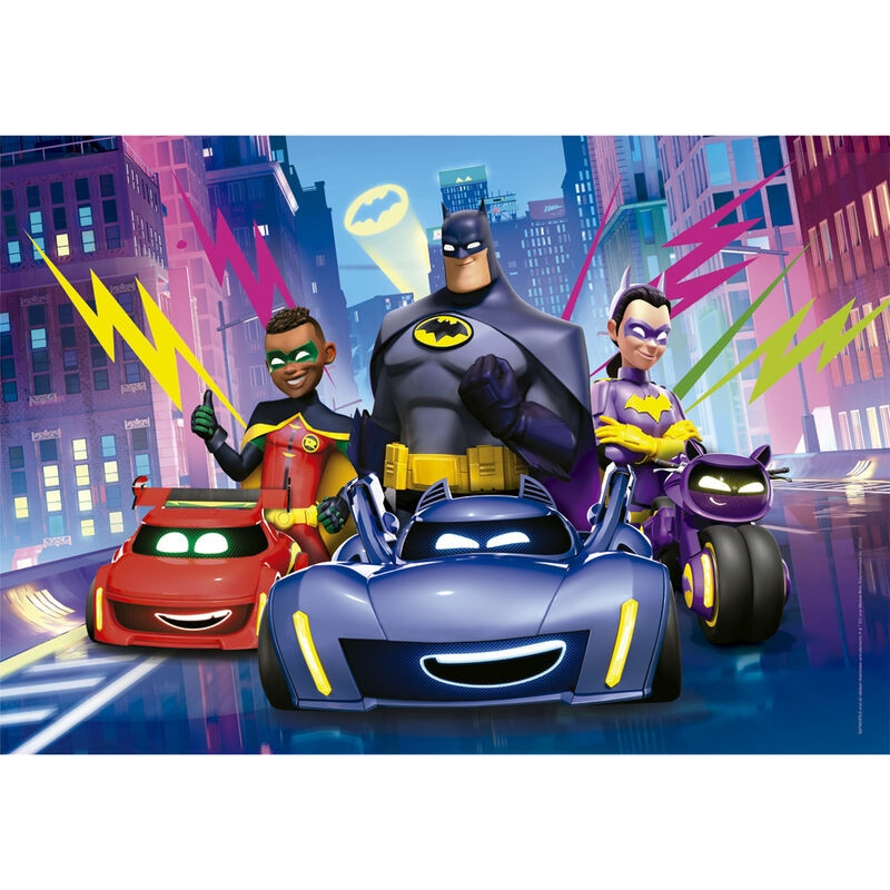 DC Comics Batwheels Maxi-Puzzle, 104 Teile