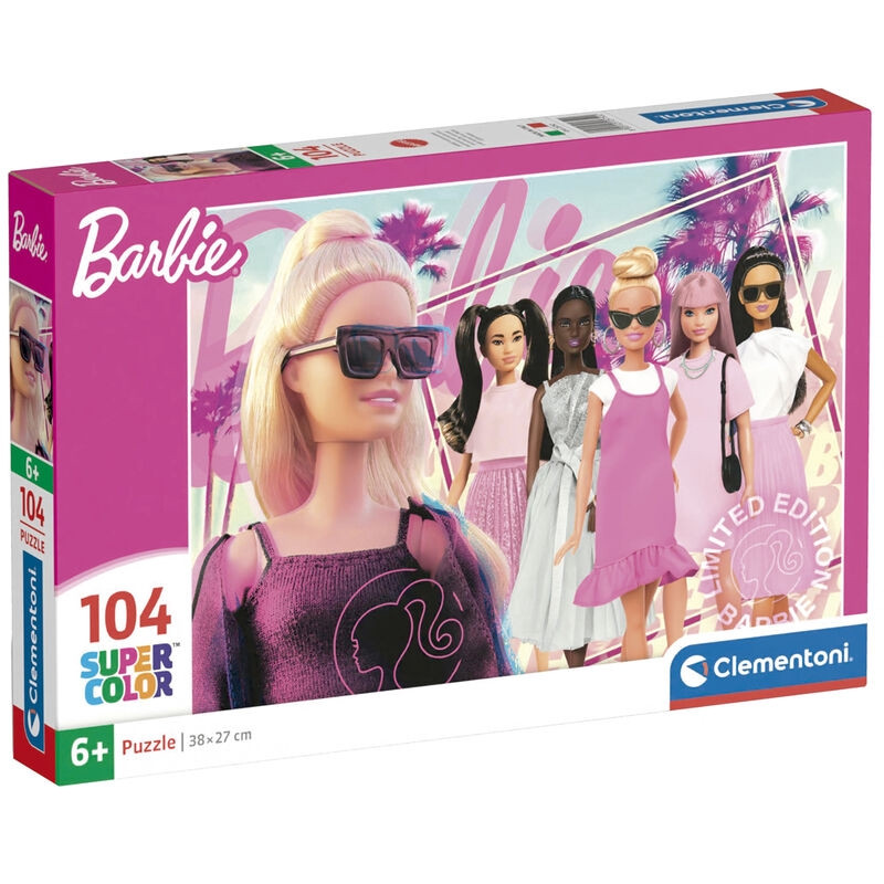 Puzzle Barbie 104 elementy