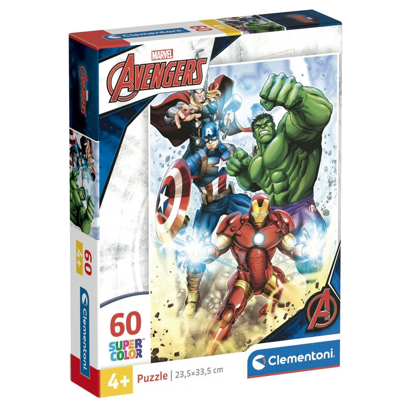 Quebra-cabeça Marvel Avengers com 60 peças