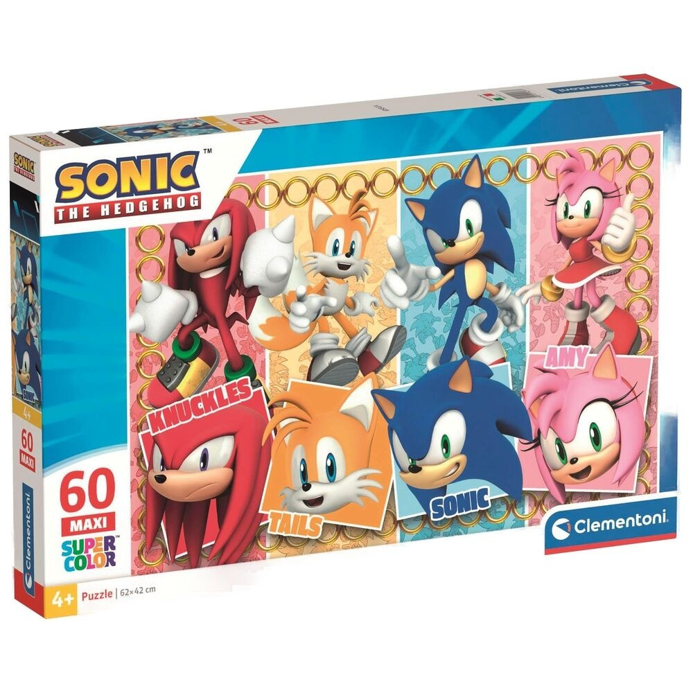 Sonic the Hedgehog maxi puzzle 60 pezzi