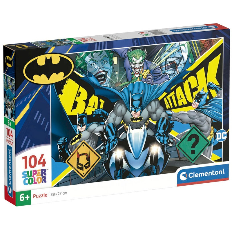 Quebra-cabeça do Batman da DC Comics, 104 peças