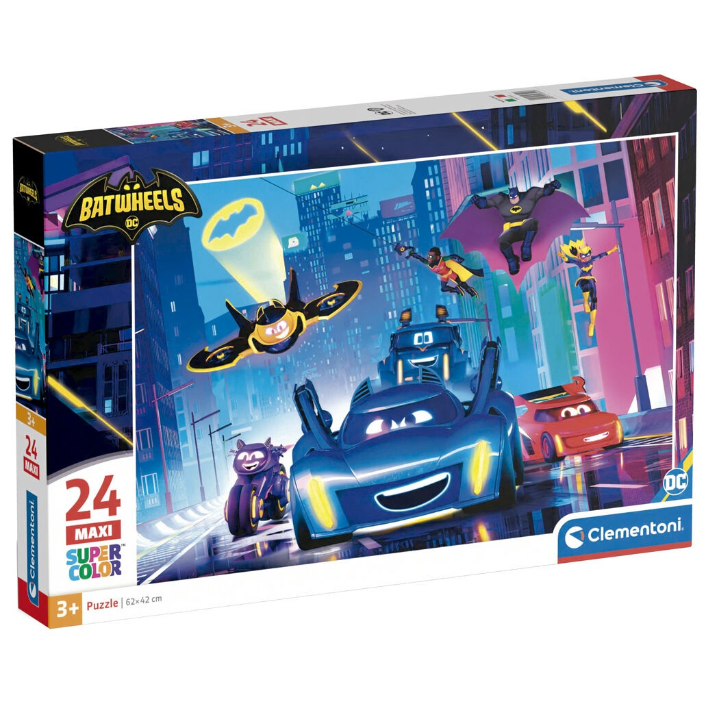 Puzzle Batwheels de DC Comics (24 pièces)